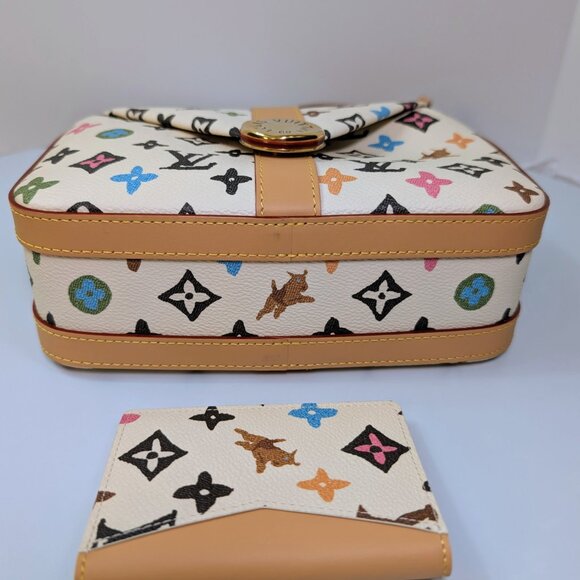 Louis Vuitton x Tyler the Creator Colorful Monogram Craggy Envelope Shoulder Bag - Picture 8 of 16